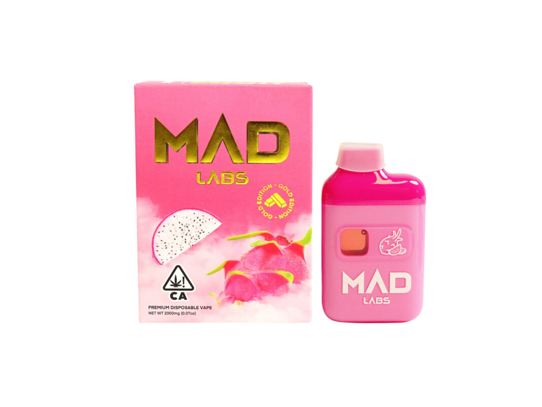 Mad Labs 2g Disposable (2000mg) - Mad Labs Carts