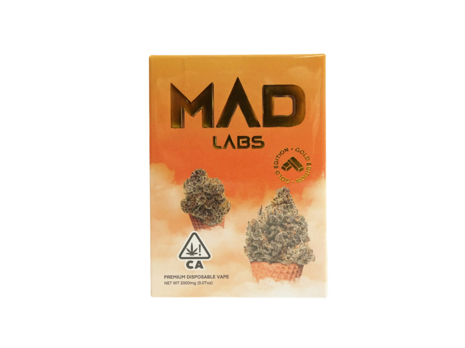 Mad Labs 2g Disposable 2000mg Mad Labs Carts