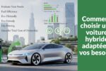 Comment choisir une voiture hybride adaptée à vos besoins