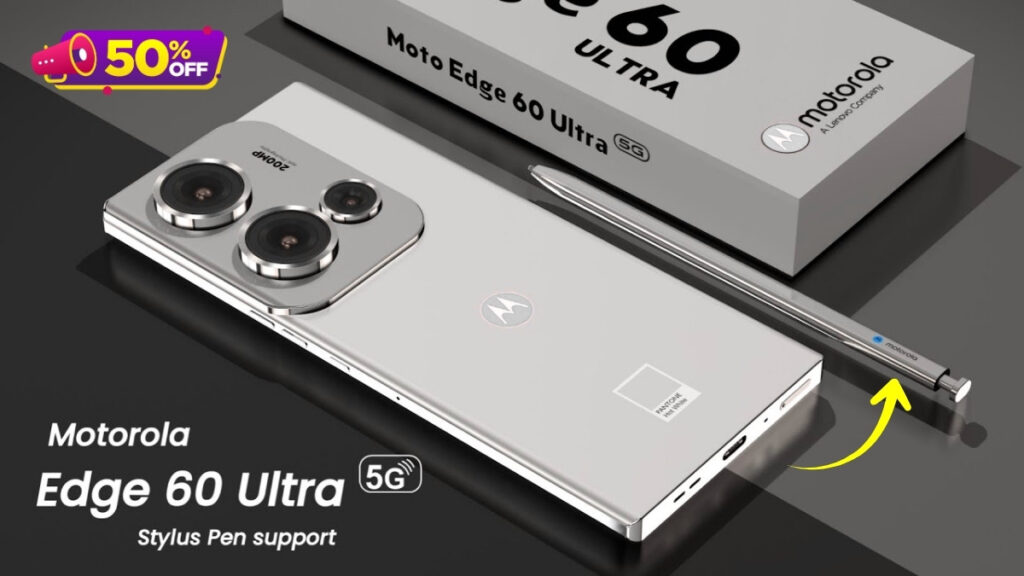 Motorola Edge 60 Ultra 5G : tout savoir sur le nouveau smartphone haut de gamme