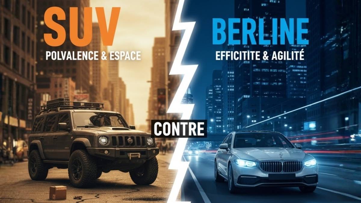 SUV vs berline : quel véhicule choisir pour la ville ?