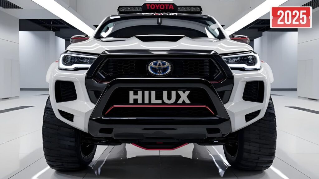 Nouvelle Toyota Hilux 2025 : un pick-up plus puissant et moderne que jamais